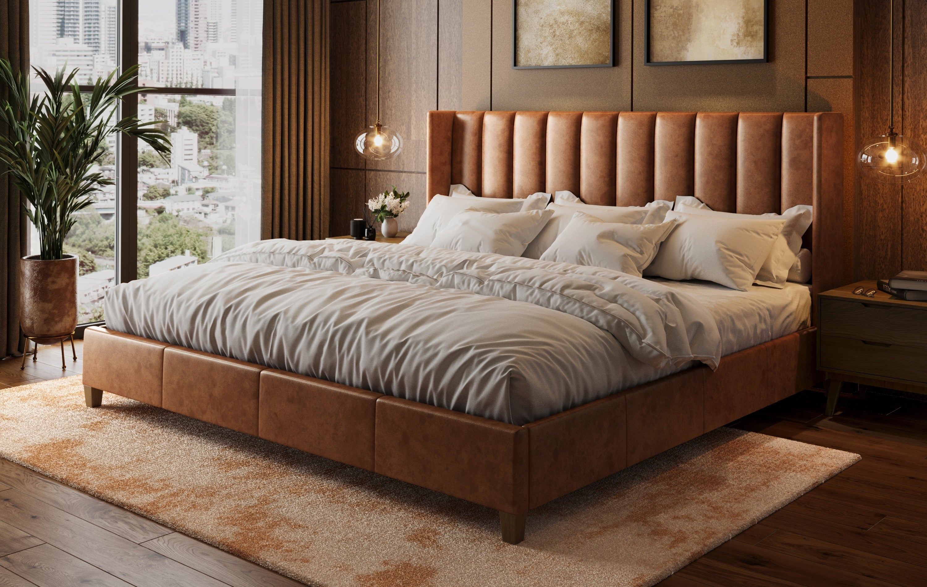 Leather Bed Frames