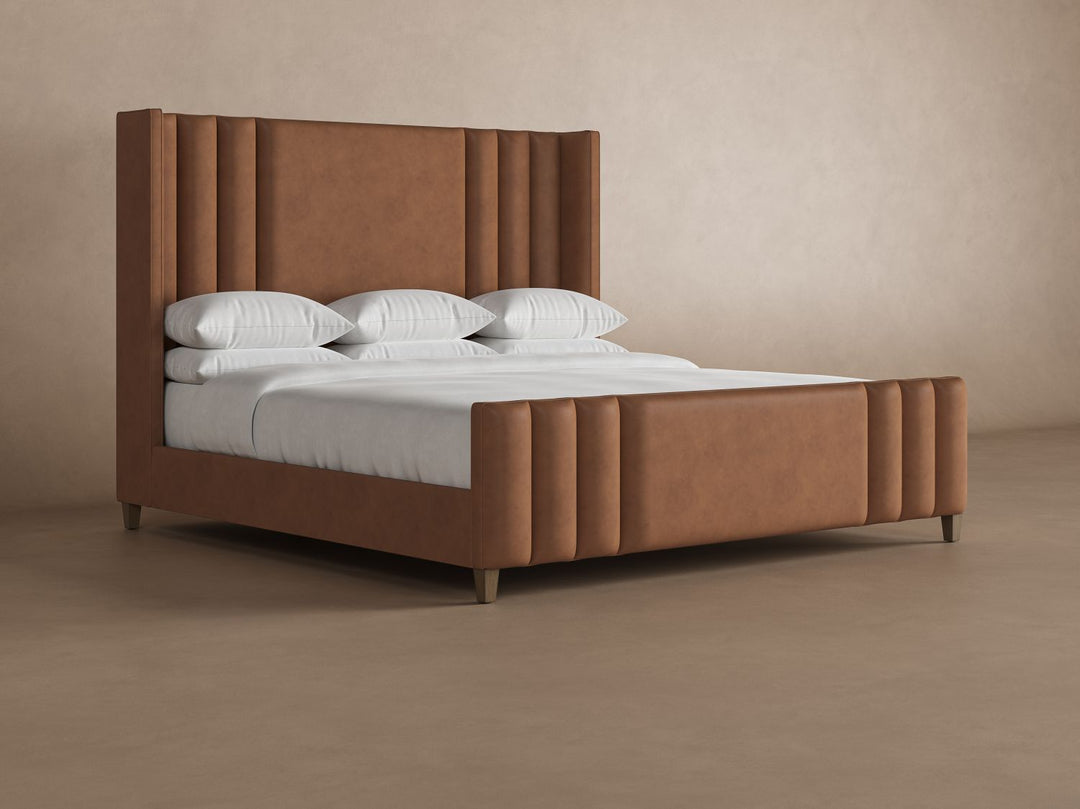 Adler Leather Bed in Cognac #color_cognac