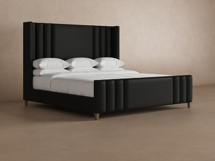 Adler Leather Bed in Jet #color_jet