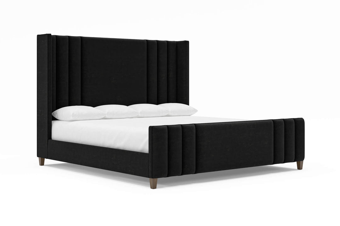 Adler Bed Frame in onyx#color_onyx