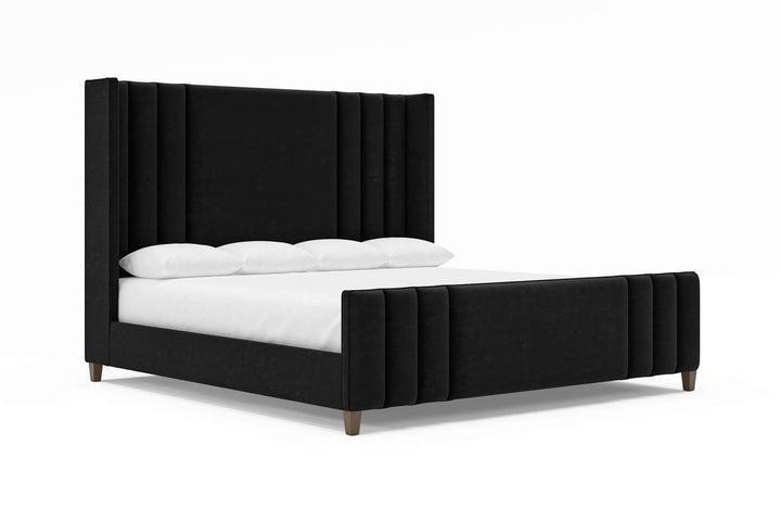 Adler Bed Frame in onyx#color_onyx