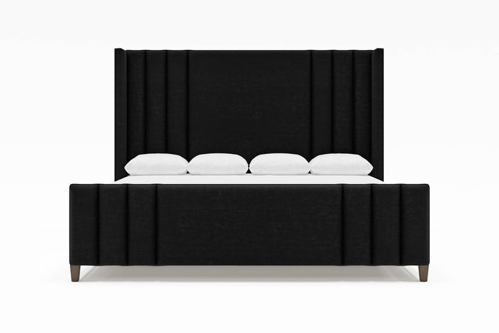 Adler Bed Frame in onyx #color_onyx