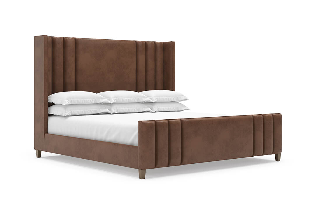 Adler Leather Bed in Espresso #color_espresso
