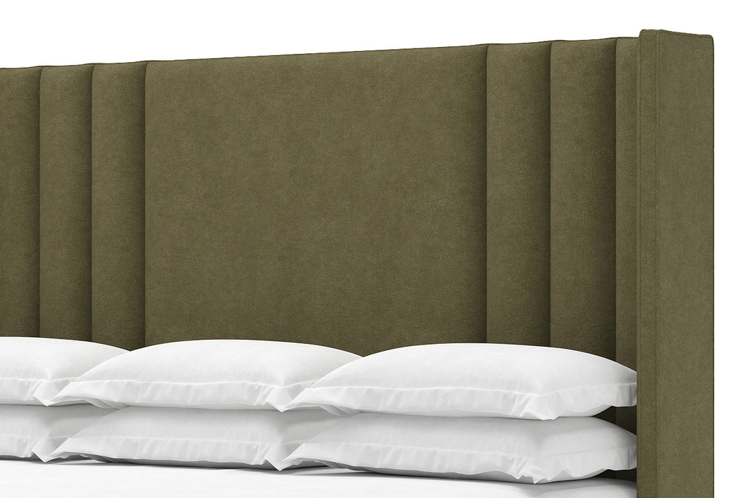 Adler Bed Frame in Moss #color_moss