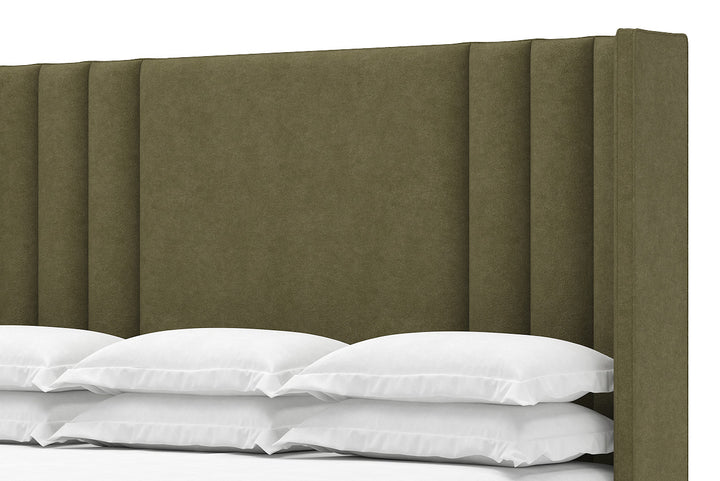 Adler Bed Frame in Moss #color_moss