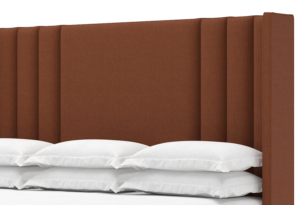 Adler Bed Frame in Clay #color_clay