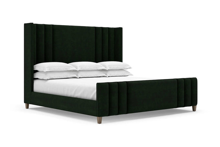 Adler Bed Frame in Emerald #color_emerald