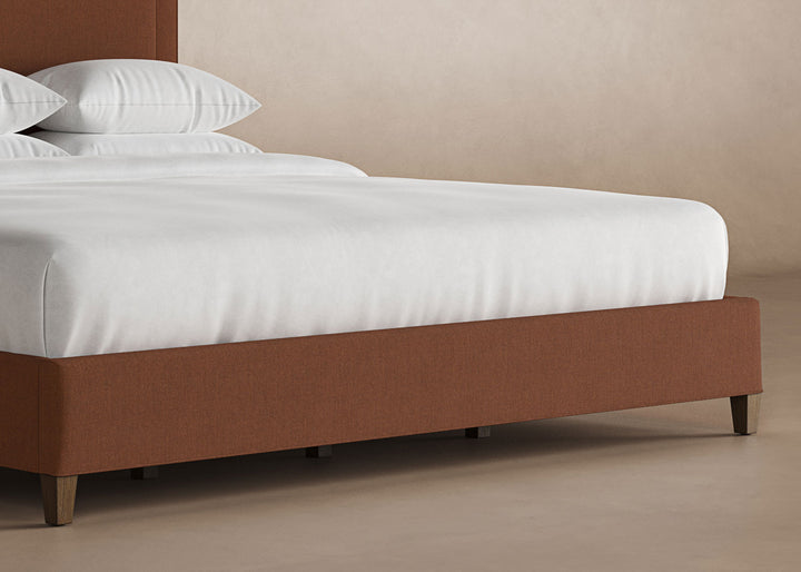 Alpine Bed Frame in Clay #color_clay