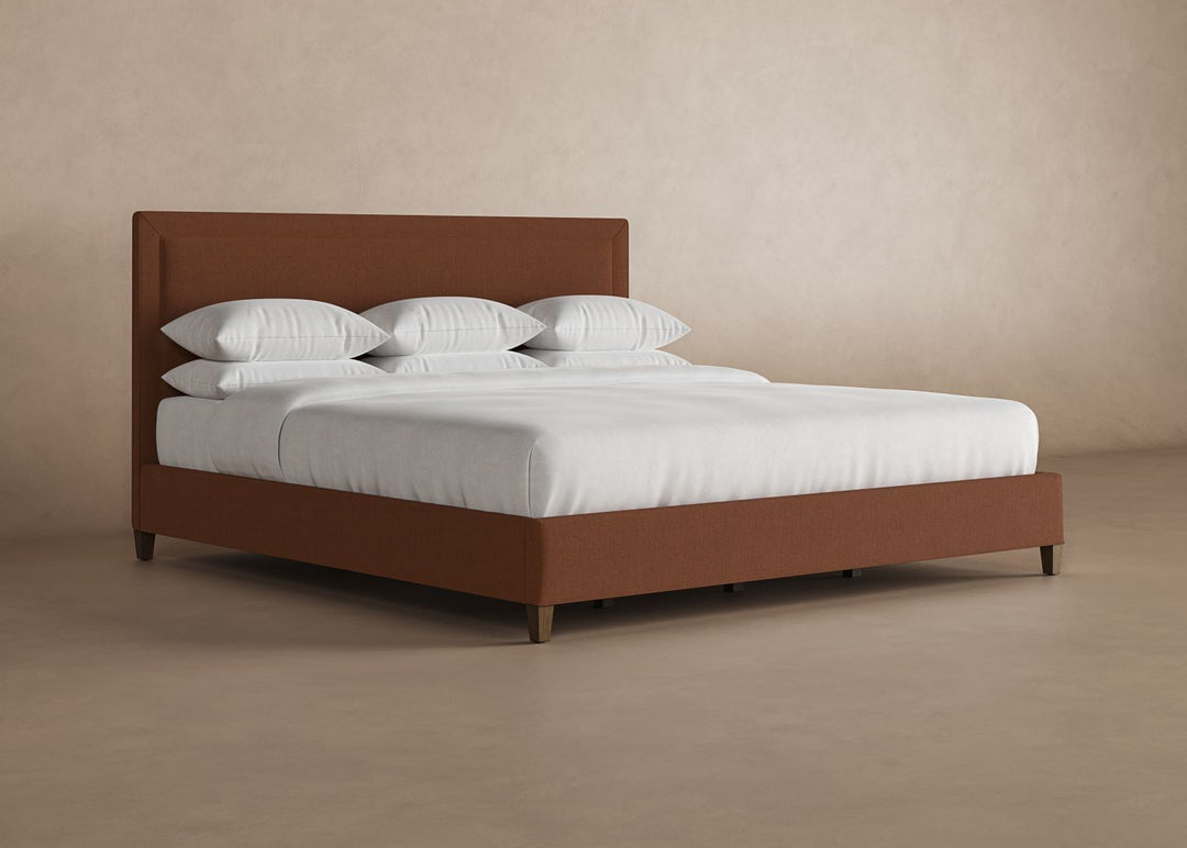 Alpine Bed Frame in Clay #color_clay