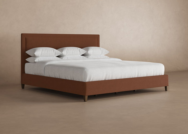 Alpine Bed Frame in Clay #color_clay