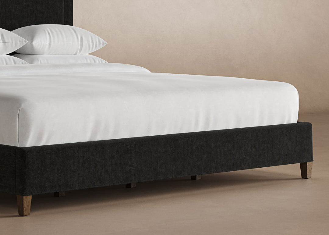 Alpine Bed Frame in onyx#color_onyx