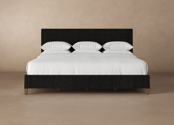 Alpine Bed Frame in onyx#color_onyx