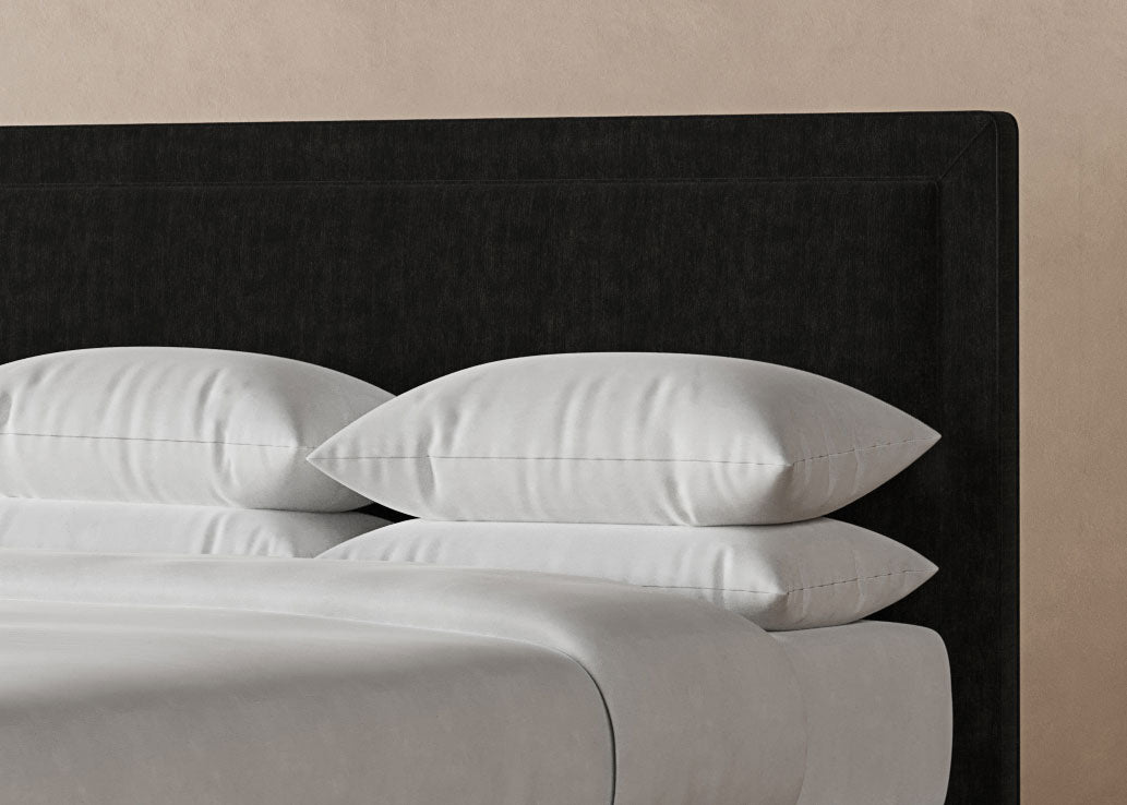 Alpine Bed Frame in onyx#color_onyx