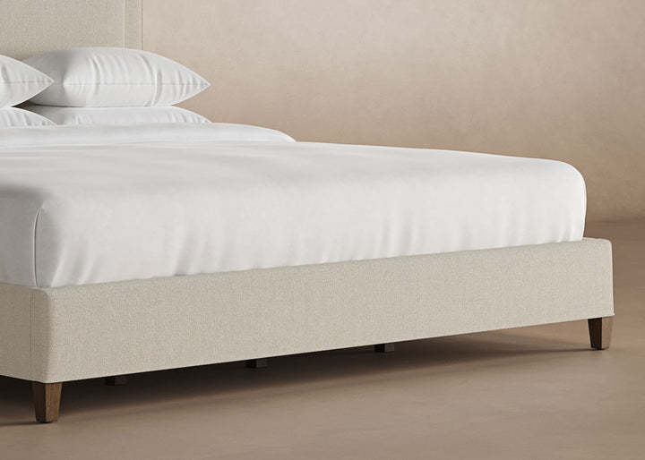 Alpine Bed Frame in Flax#color_flax