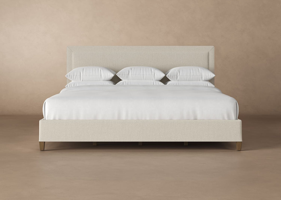 Alpine Bed Frame in Flax#color_flax