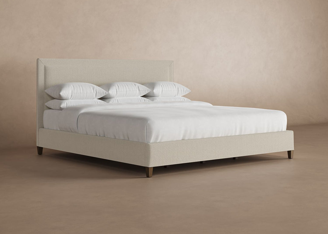 Alpine Bed Frame in Flax#color_flax