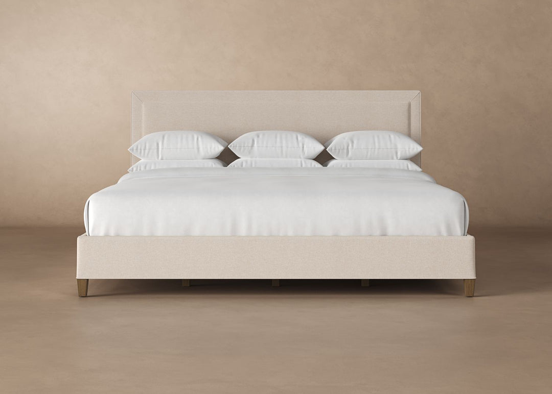 Alpine Bed Frame in Oatmeal#color_oatmeal