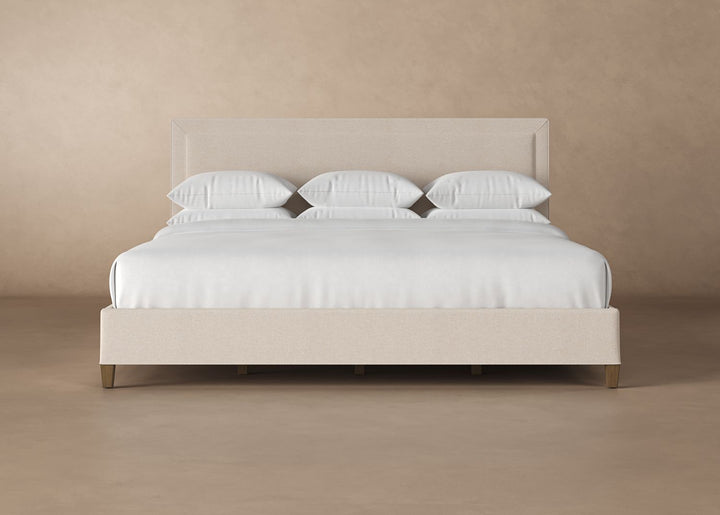 Alpine Bed Frame in Oatmeal#color_oatmeal