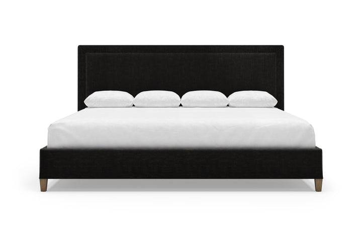 Alpine Bed Frame in onyx#color_onyx