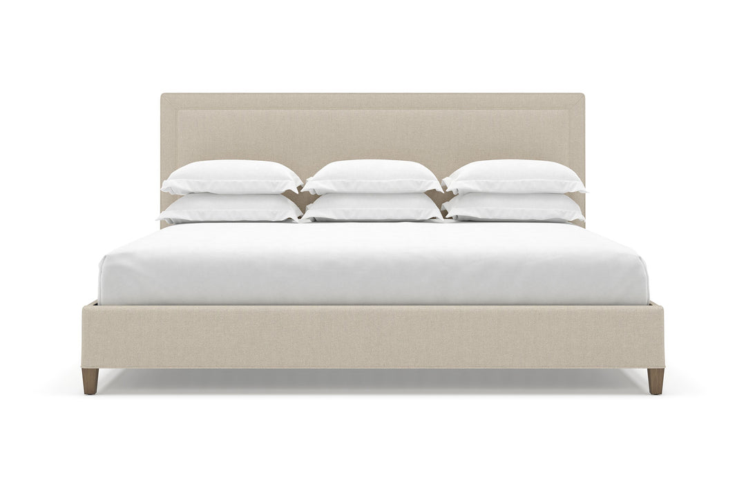 Alpine Bed Frame in Flax#color_flax