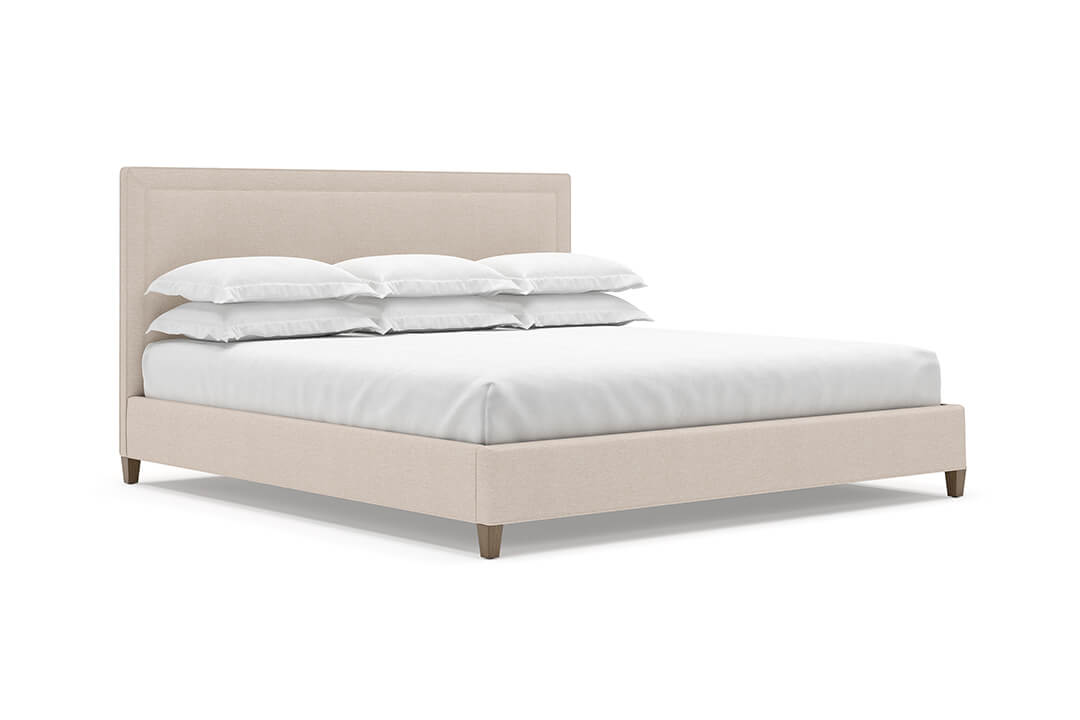 Alpine Bed Frame in Oatmeal#color_oatmeal