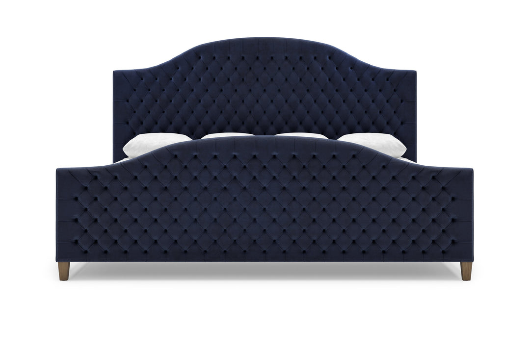 Archie Bed Frame with Footboard in Eclipse#color_eclipse