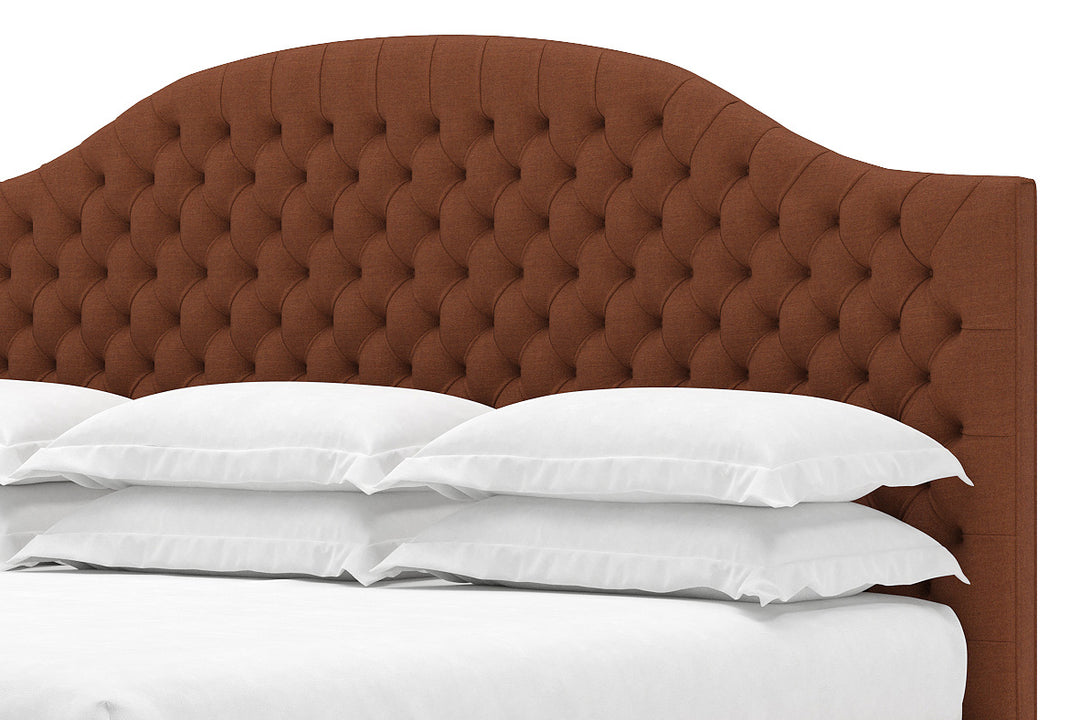 Archie Bed Frame in Clay#color_clay