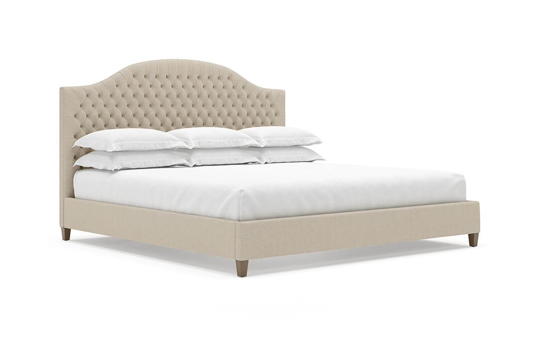 Archie Bed Frame in Flax#color_flax