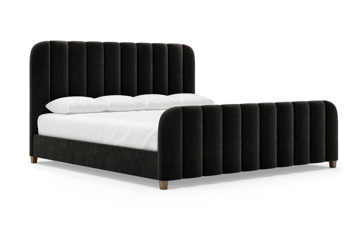 Angled Augustine Bed Frame in onyx#color_onyx