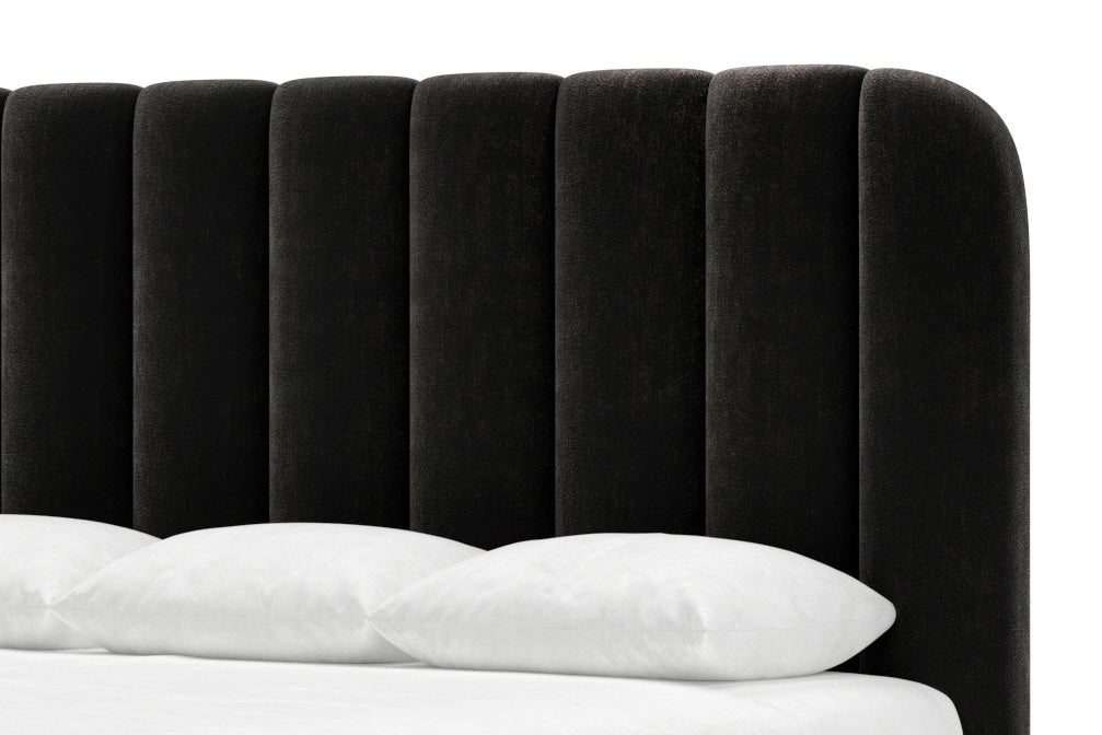 Augustine Headboard in onyx#color_onyx