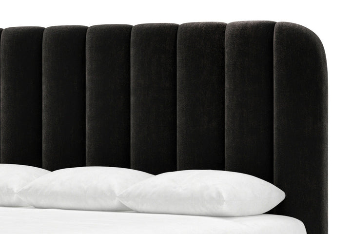Augustine Headboard in onyx#color_onyx