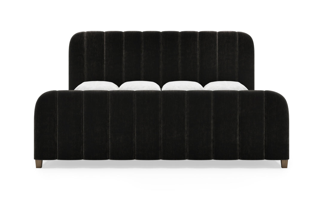 Augustine Bed Frame in onyx#color_onyx