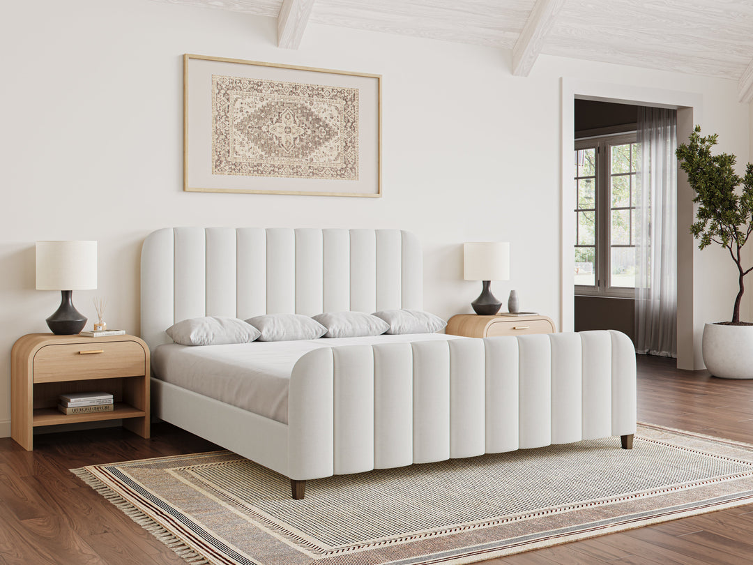 Augustine Bed Frame in Snow#color_snow