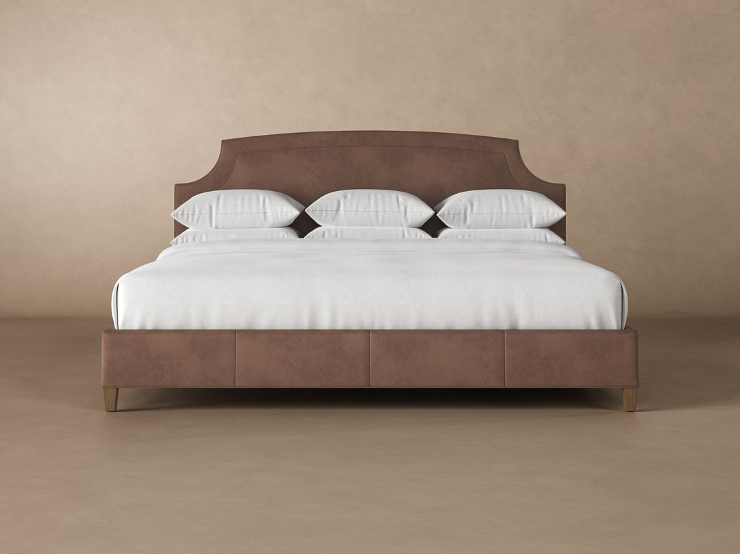 Cordova Leather Headboard in Espresso #color_espresso