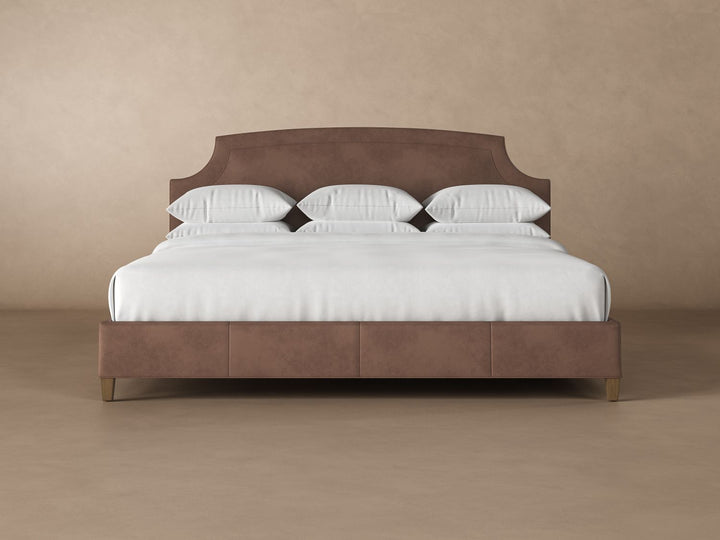 Cordova Leather Headboard in Espresso #color_espresso