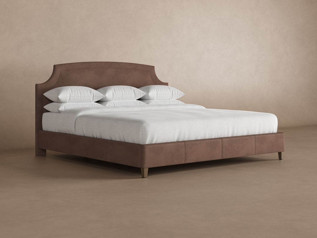 Cordova Leather Headboard in Espresso #color_espresso
