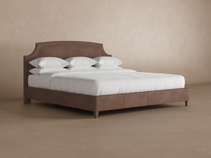 Cordova Leather Headboard in Espresso #color_espresso