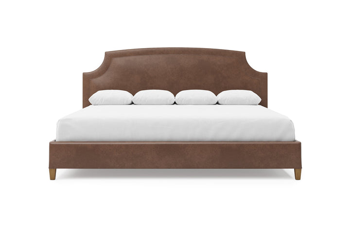 Cordova Leather Bed in Espresso #color_espresso