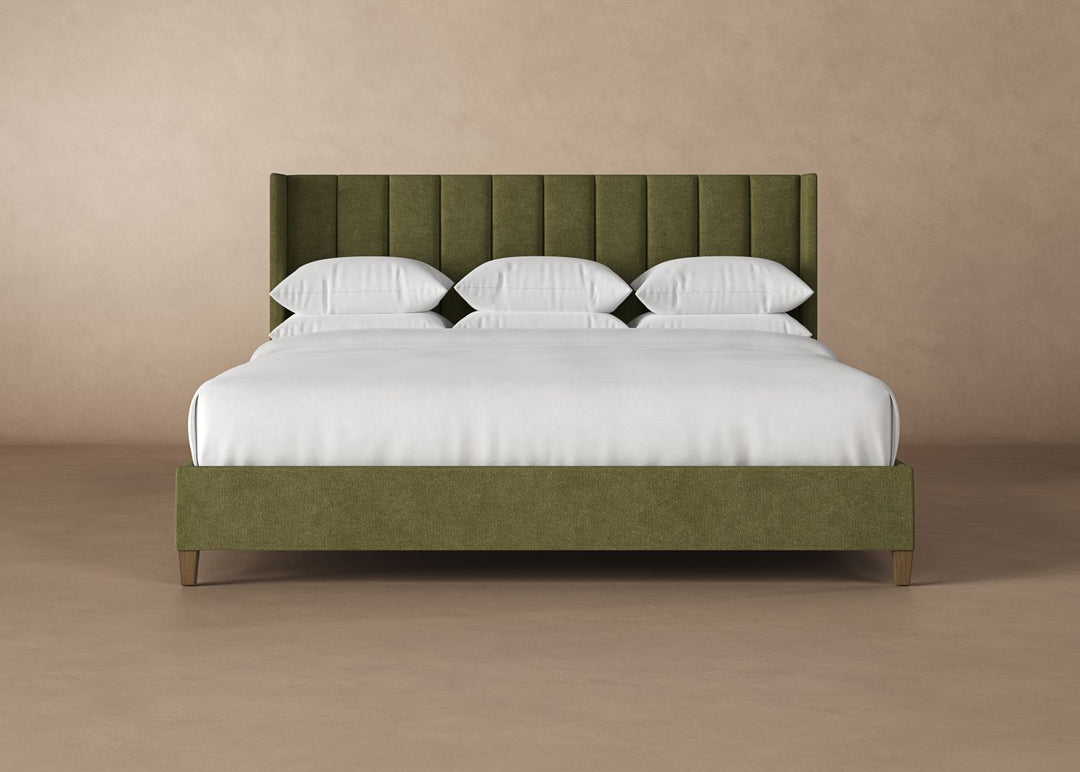 Elias Bed Frame in Moss#color_moss
