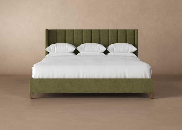 Elias Bed Frame in Moss#color_moss