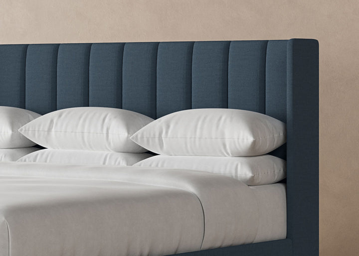 Elias Bed Frame in Steel#color_steel