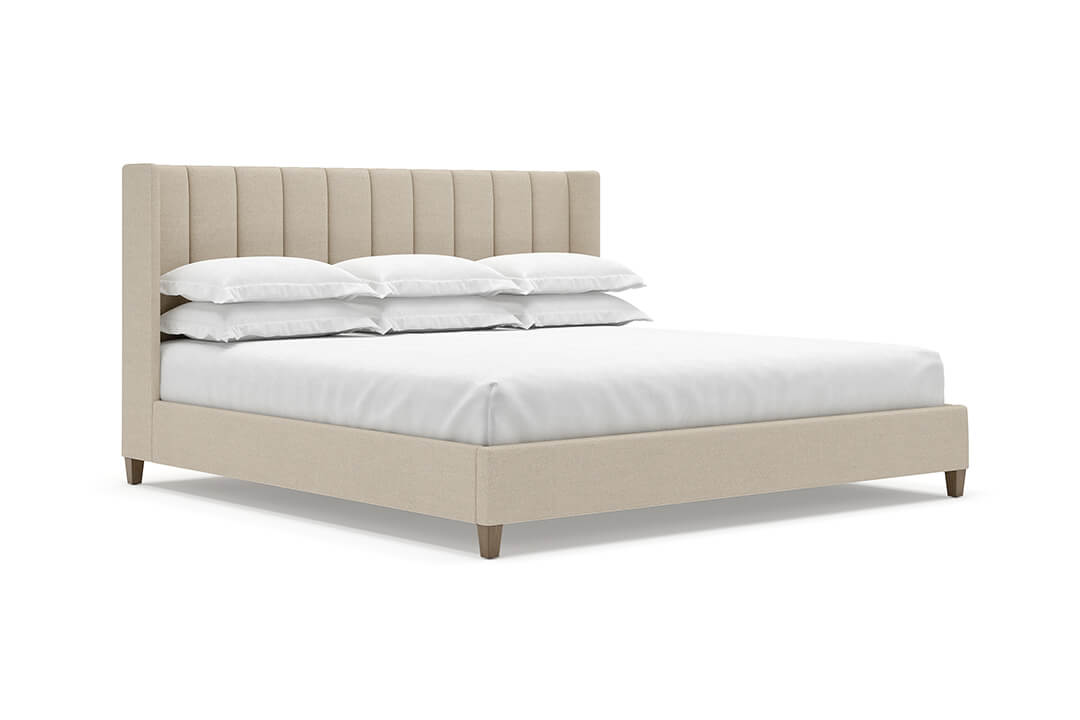 Elias Bed Frame in Flax#color_flax
