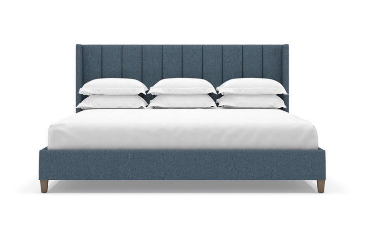 Elias Bed Frame in Steel#color_steel