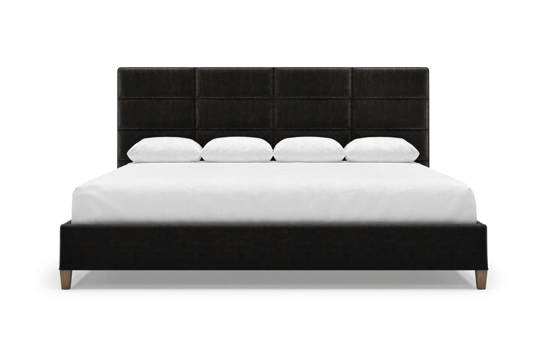 Marshall Bed Frame in onyx#color_onyx