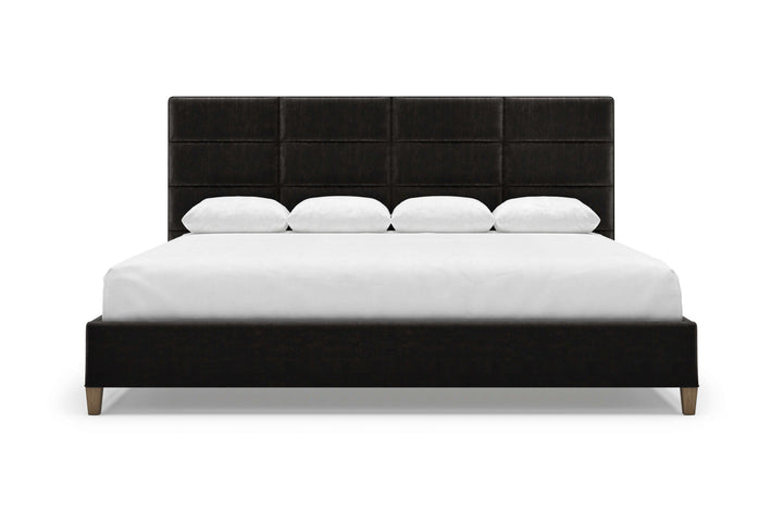 Marshall Bed Frame in onyx#color_onyx