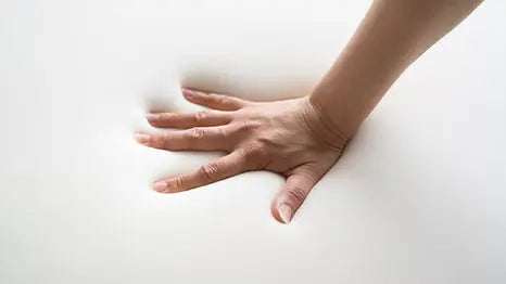 Hand Testing Orthopedic Memory Foam Core Mattress