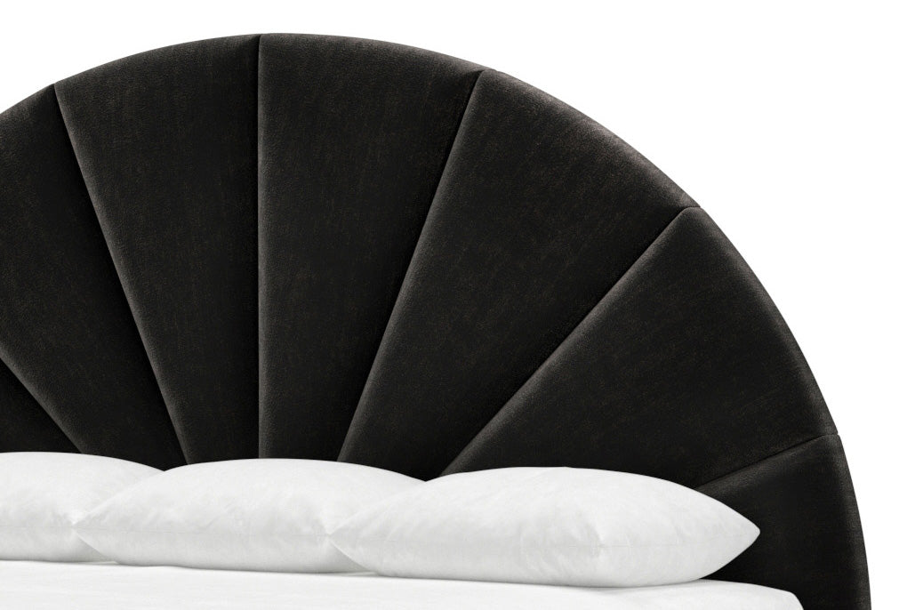 Huxley Headboard in onyx#color_onyx