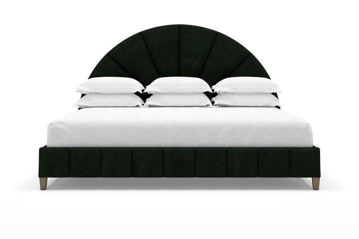 Huxley Bed Frame in Emerald#color_emerald