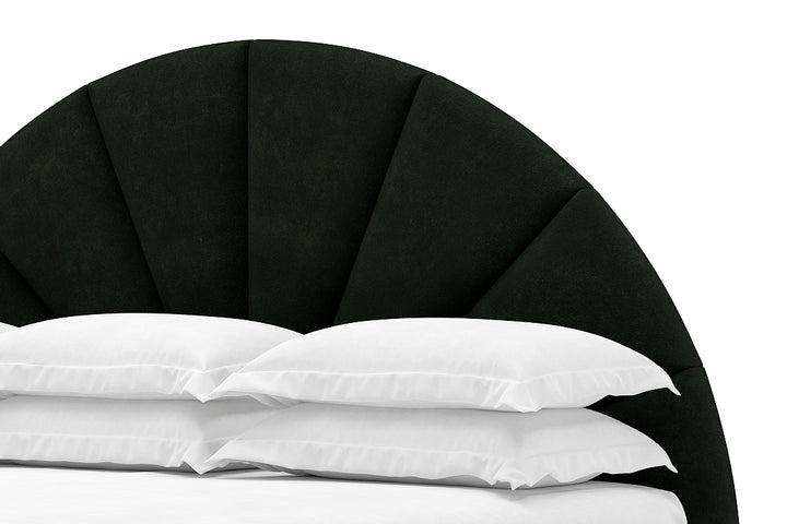 Huxley Bed Frame in Emerald#color_emerald