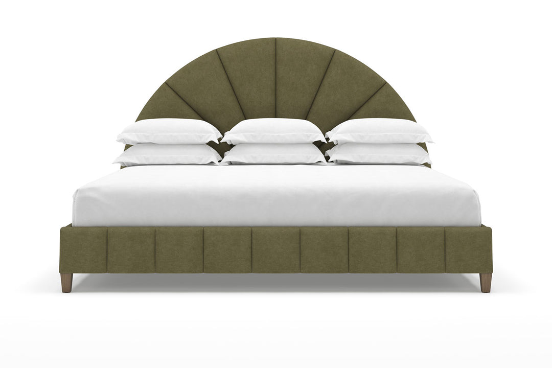 Huxley Bed Frame in Moss#color_moss